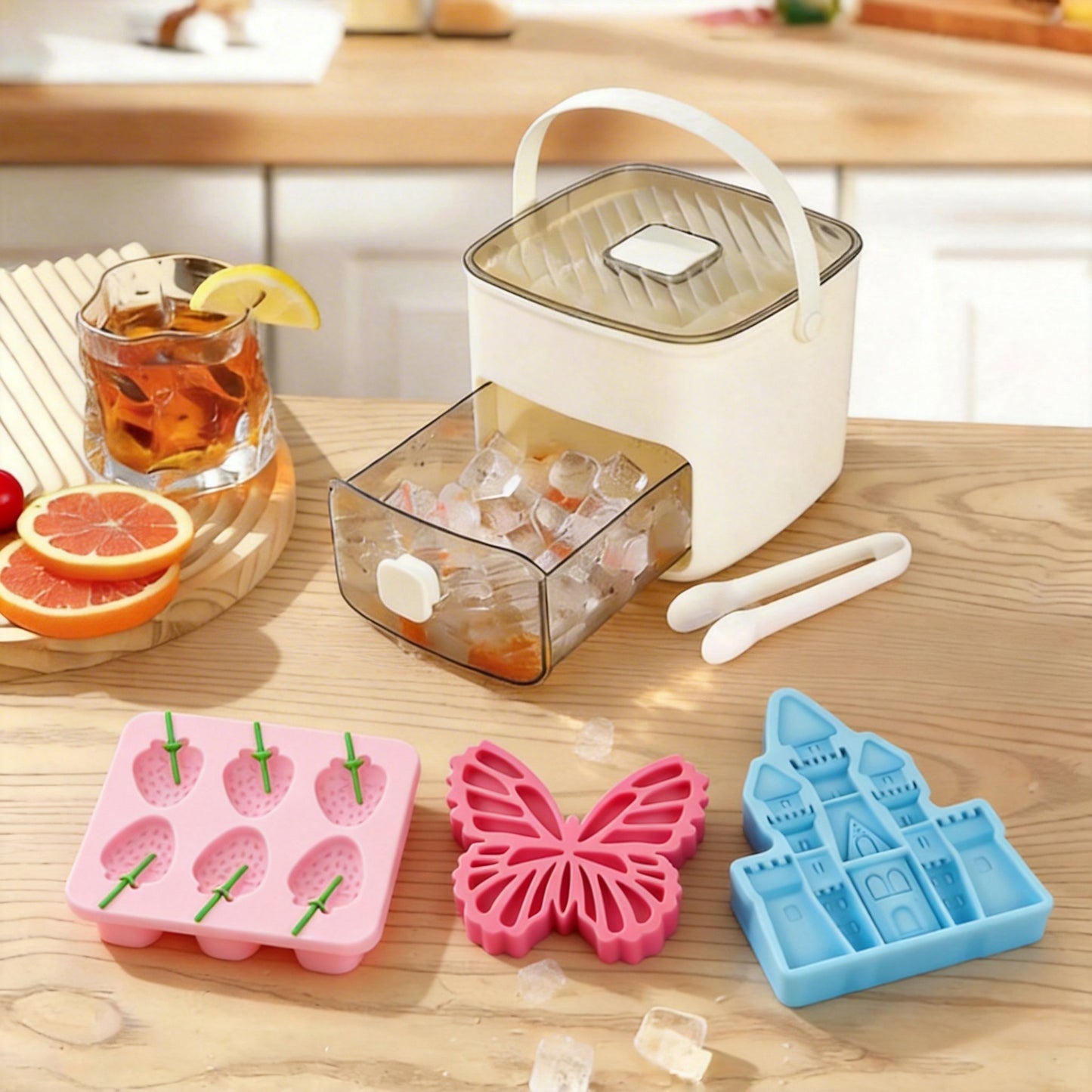 2-in-1 Large Capacity Ice Mold 🧊