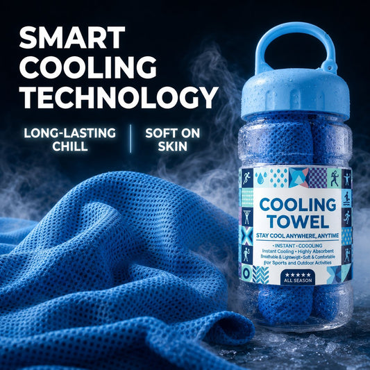🔥LAST DAY 50% OFF - 🏃❄️Cold Sweat Towel You Can Use Anywhere, Anytime! Reusable Soft Absorbent Cooling Portable