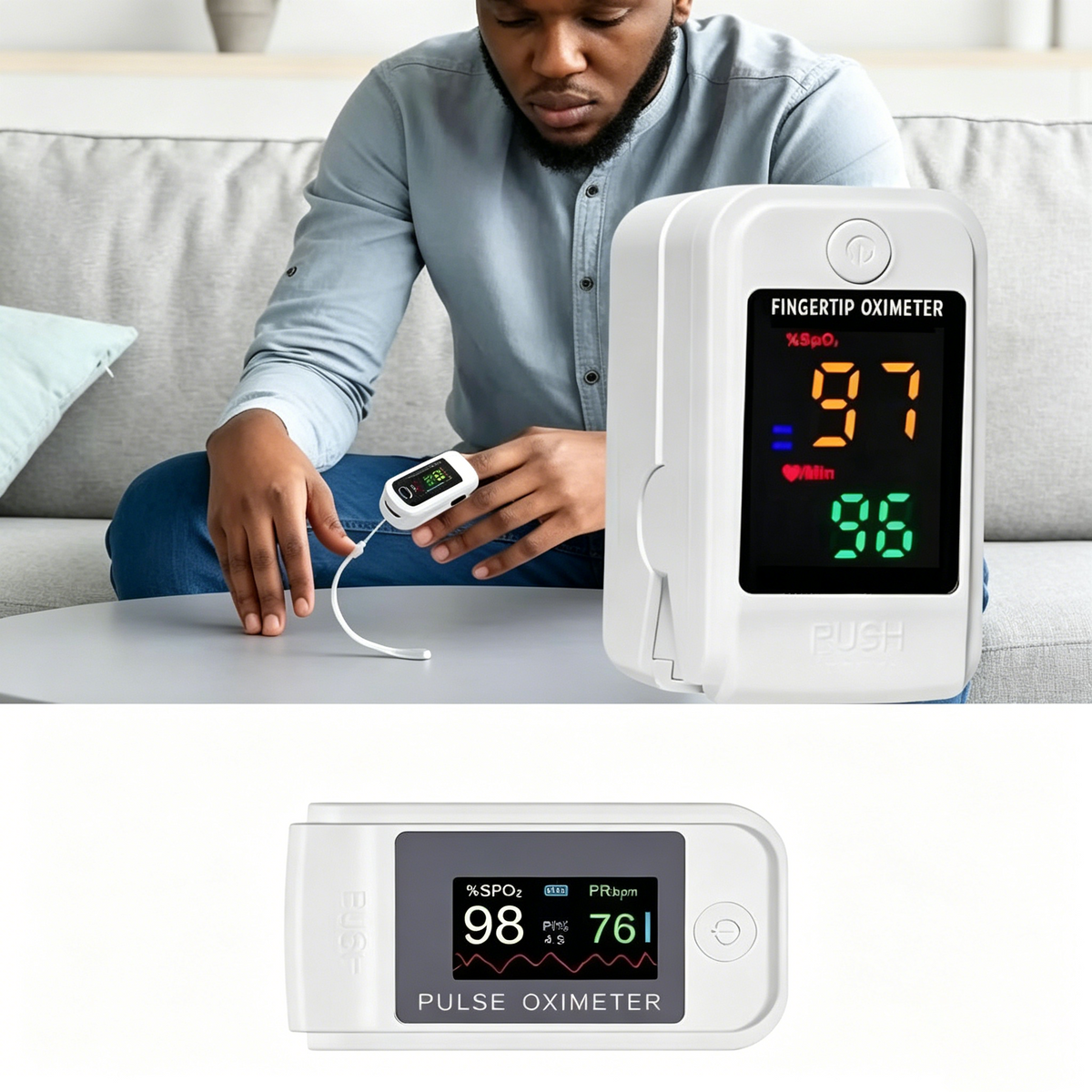 ❤️Non-Invasive Glucose & Health Monitor | 🩸 No Finger Pricks Blood Sugar Monitoring Device