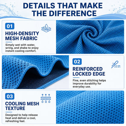 🔥LAST DAY 50% OFF - 🏃❄️Cold Sweat Towel You Can Use Anywhere, Anytime! Reusable Soft Absorbent Cooling Portable