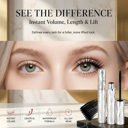 🎁✨ Waterproof Curling & Lengthening Mascara ✨