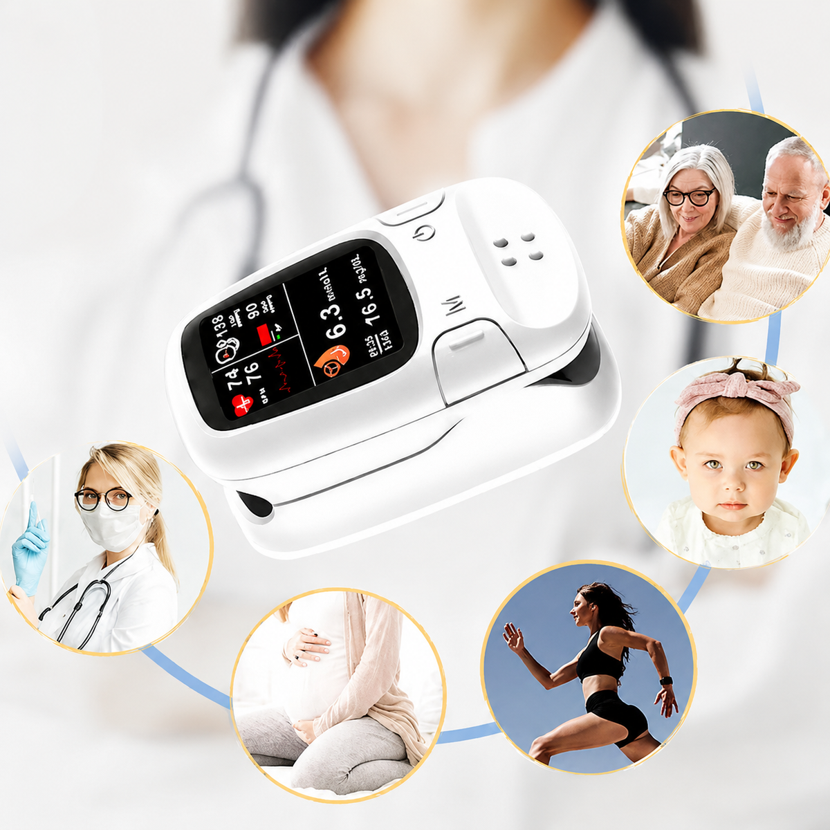 👉Multi-Function Health Monitoring Device