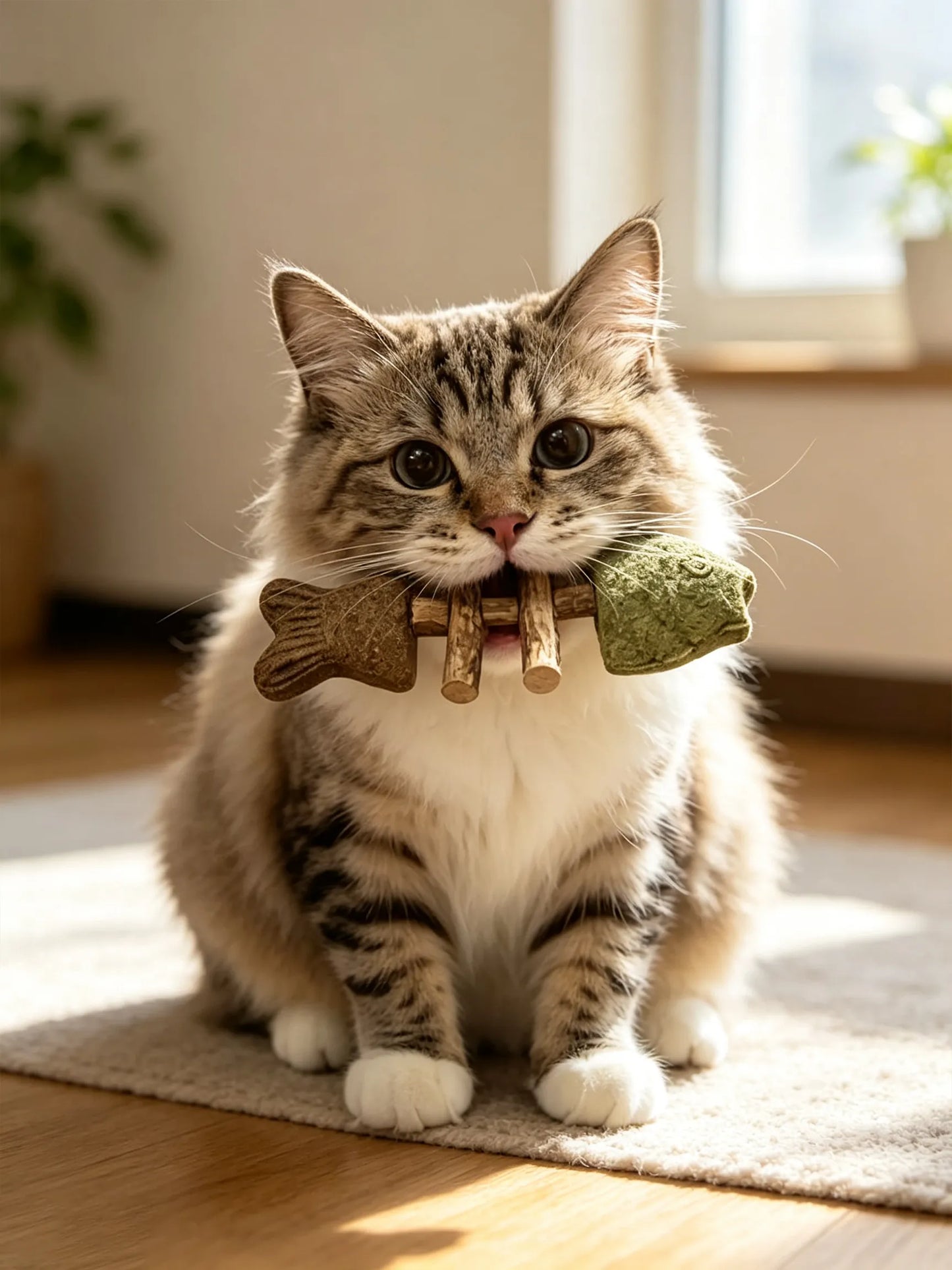 49% OFF - Catnip & Silvervine Chew