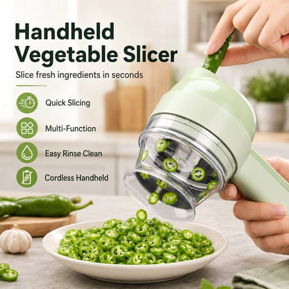 🥬🥔 Handheld Vegetable Slicer