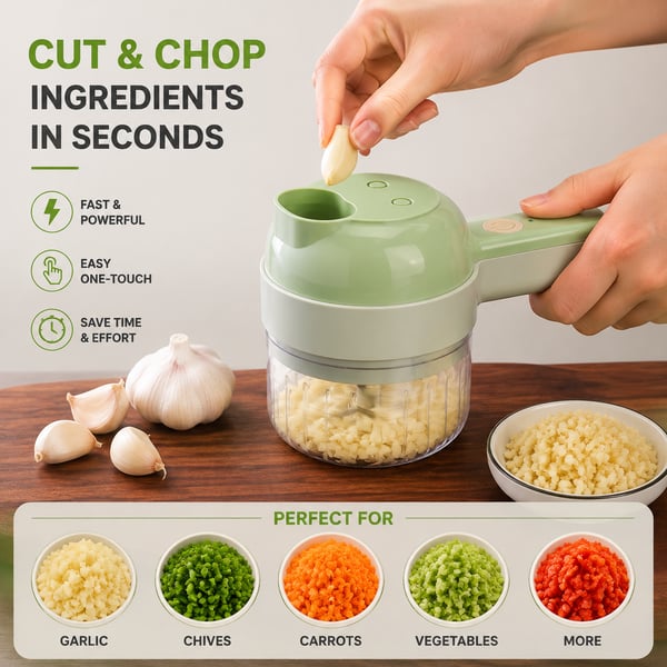 🥬🥔 Handheld Vegetable Slicer