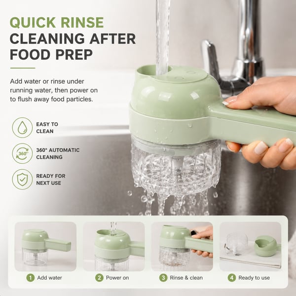 🥬🥔 Handheld Vegetable Slicer