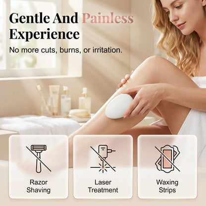 🥳 Ergonomic Hair Removal Tool with Protective Cover