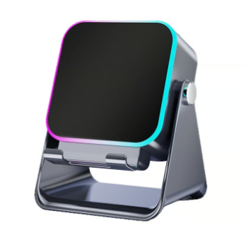 🎶📱 5-in-1 Wireless Induction Bluetooth Speaker with Adjustable Phone Stand