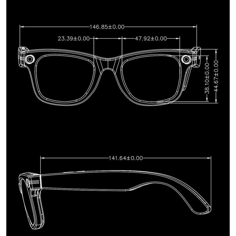 AIMB G2 Smart AI Translation Camera Bluetooth Glasses