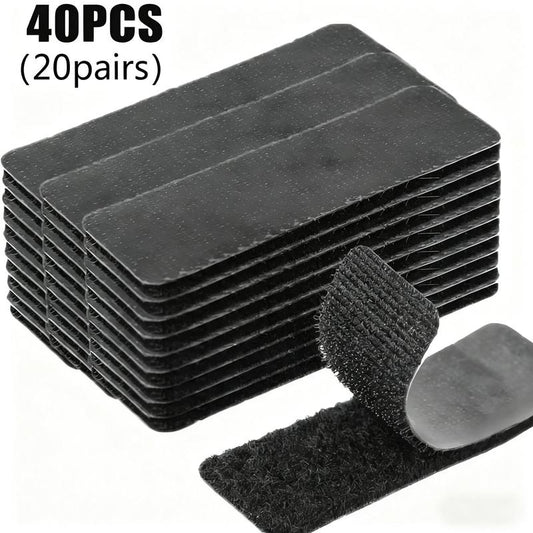 🔥Limited time 50% OFF🔥Heavy Duty Waterproof Self-Adhesive Double Sided Hook and Loop Strips