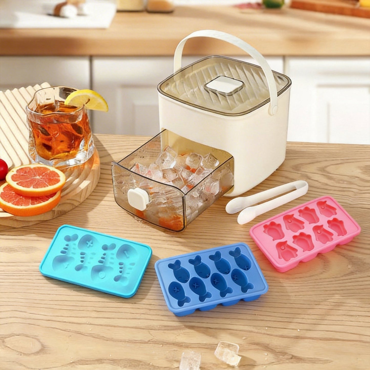 2-in-1 Large Capacity Ice Mold 🧊