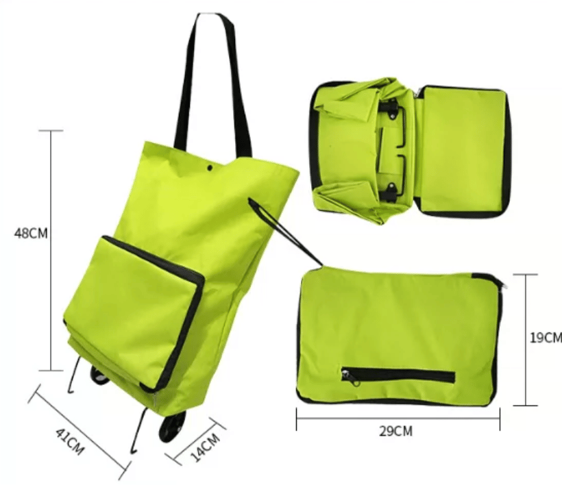 🥳💞 50K+ SALES! ⚡🛒 Shopping bag foldable green bag