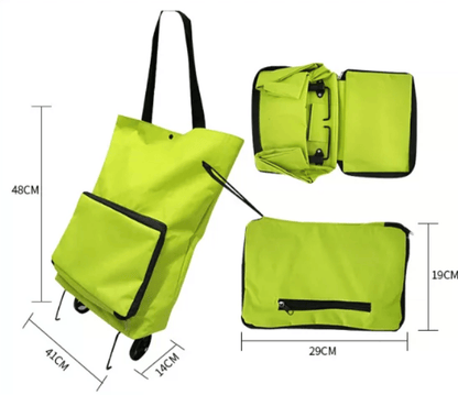 🥳💞 50K+ SALES! ⚡🛒 Shopping bag foldable green bag