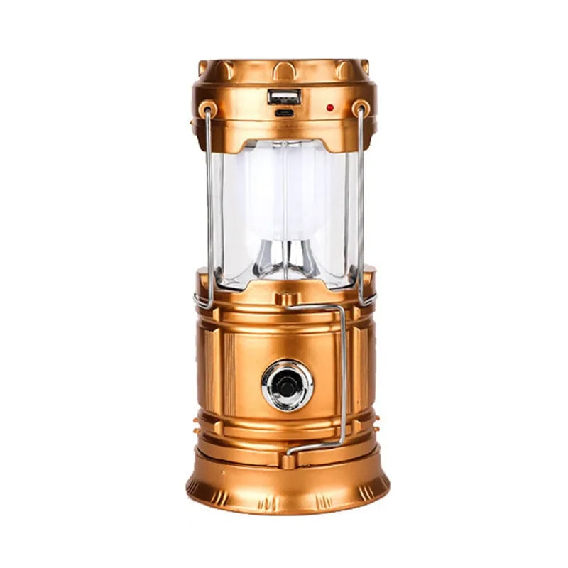 Portable Solar Rechargeable LED Lantern