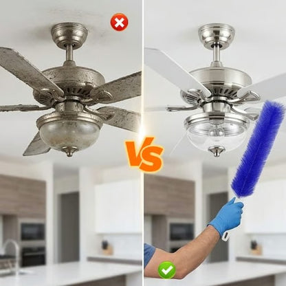 Microfiber Fan Cleaning Brush Duster