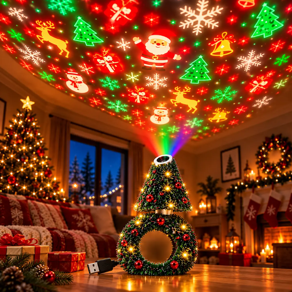 Christmas Glow Projector + FREE 🎃 Halloween Projector