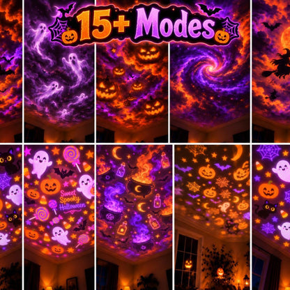 Christmas Glow Projector + FREE 🎃 Halloween Projector