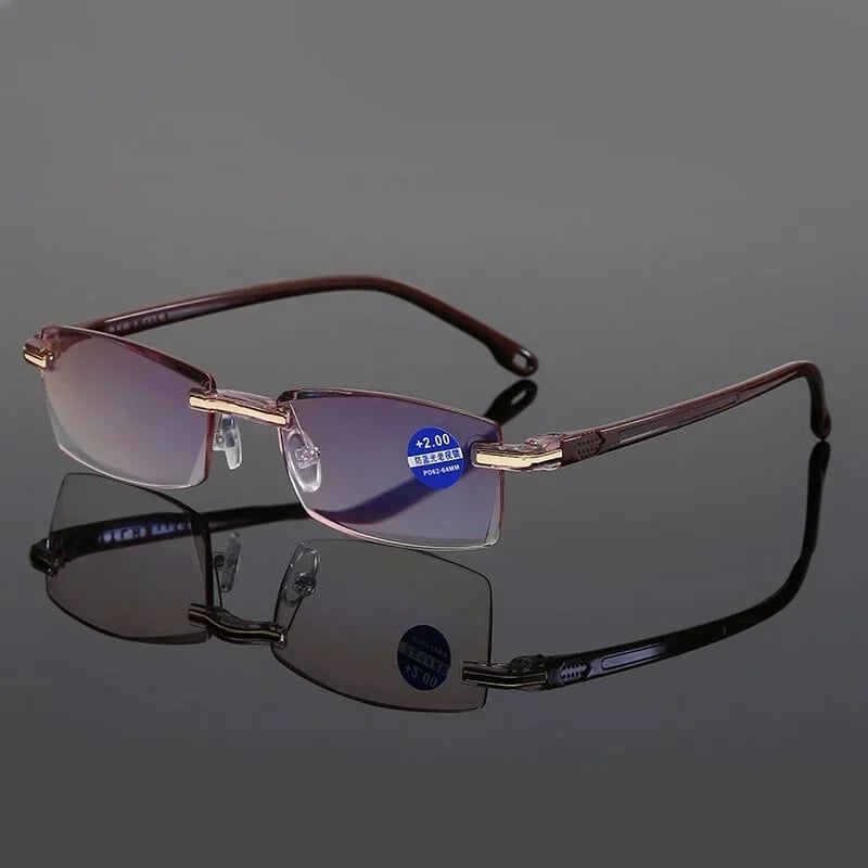 Ultra-Light Rimless Reading Glasses