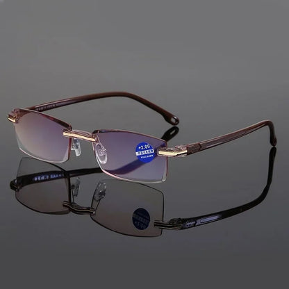 Ultra-Light Rimless Reading Glasses