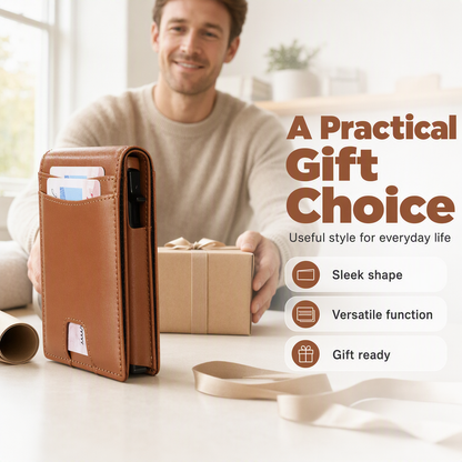 Men's Minimalist Slim RFID Blocking Wallet
