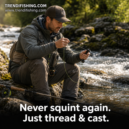 🎣Fly Roost Magnetic Fly Threader(Hooks not included)